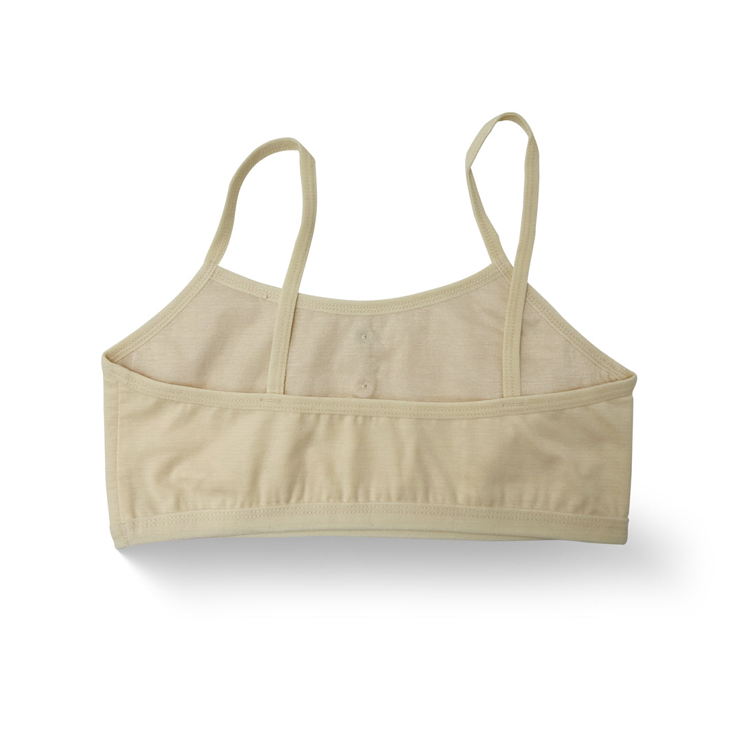 Soft & Simple TGF Cotton Bralette (Light Yellow)