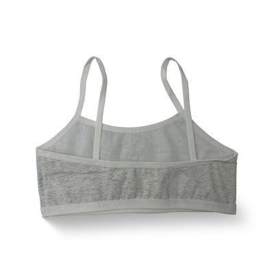 Soft & Simple TGF Cotton Bralette (Grey)