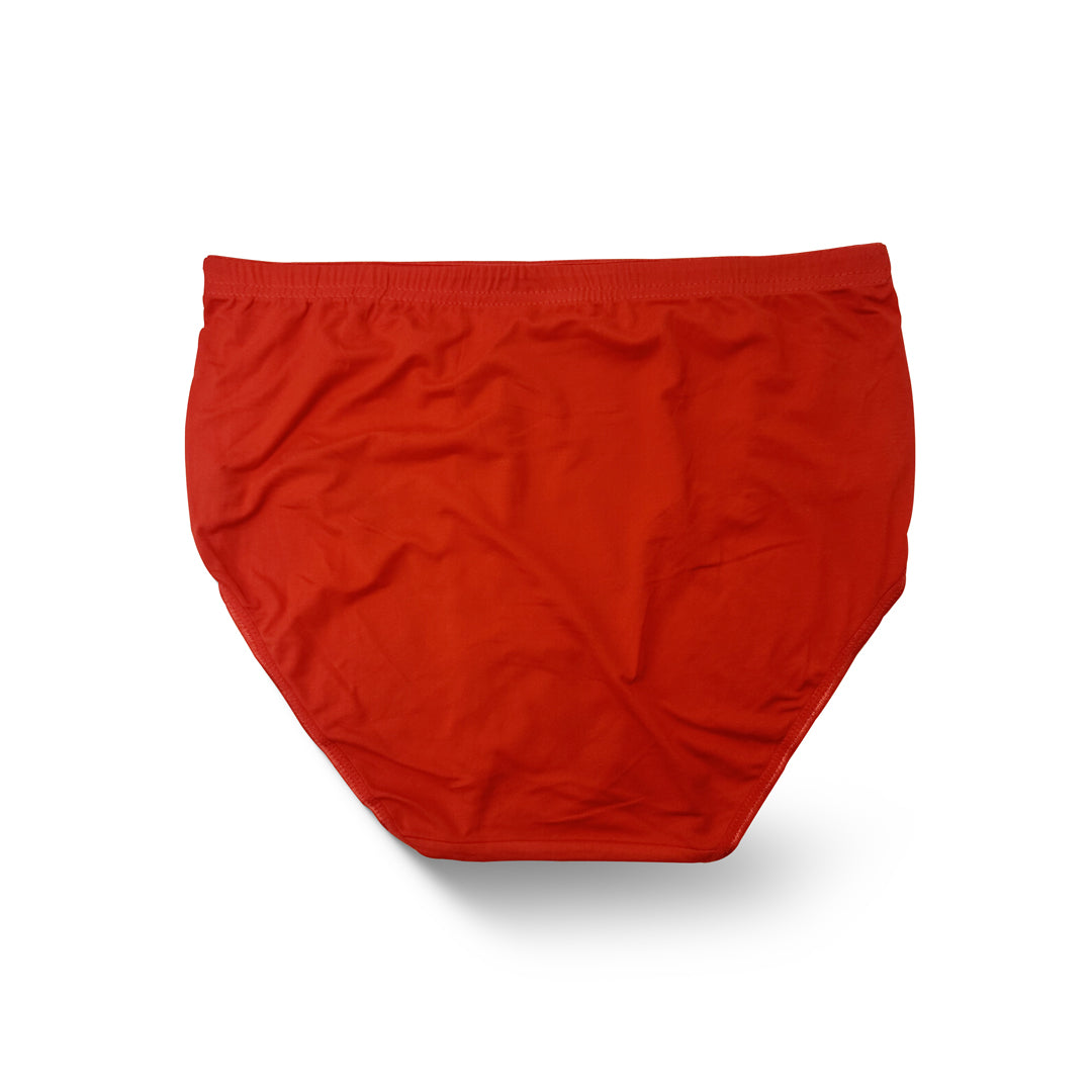 Comfort Fit Cotton Panties - Red