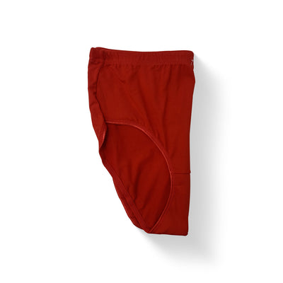 Comfort Fit Cotton Panties - Red